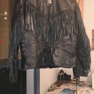 Ladies leather jacket
